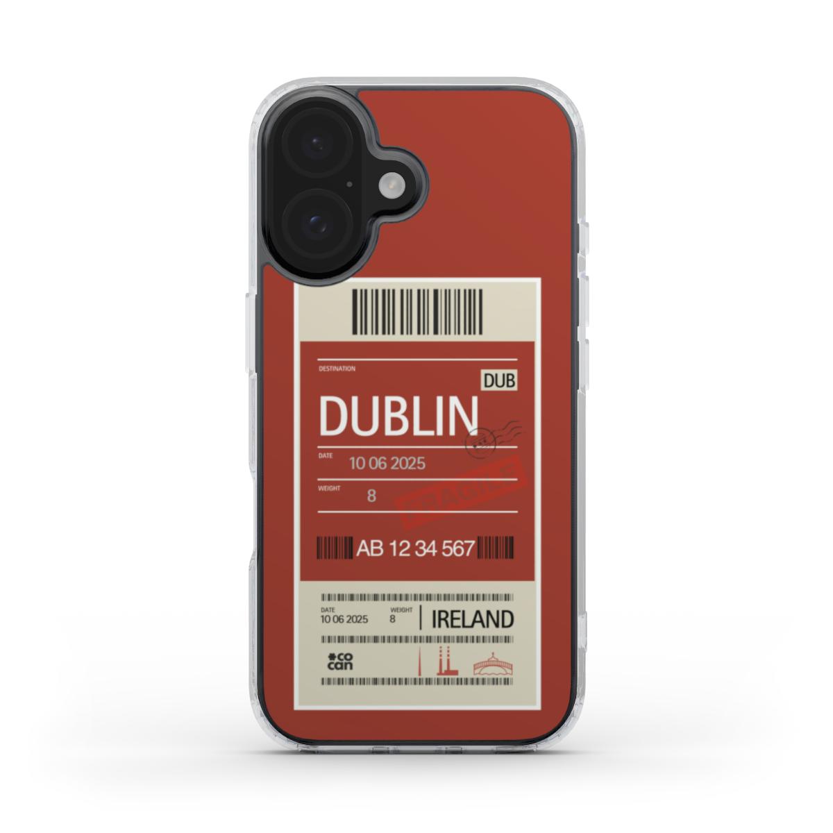 Dublin Frosted Clear iPhone Case – MagSafe Edition