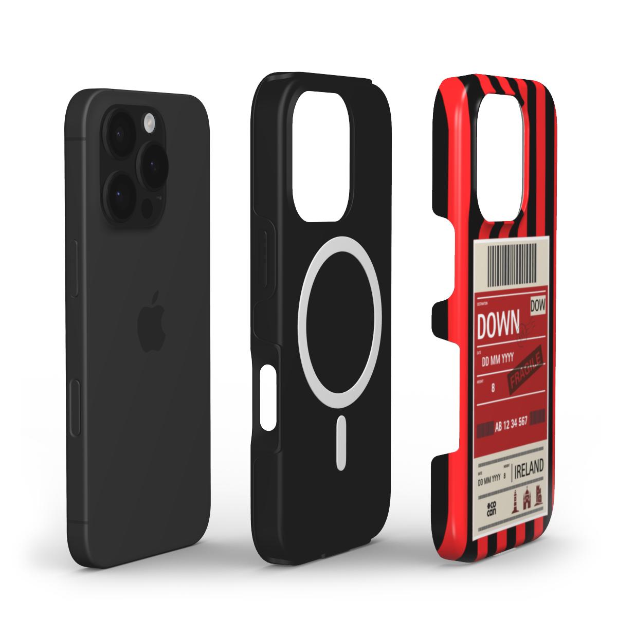 Down Irish Tough iPhone Case – MagSafe Compatible